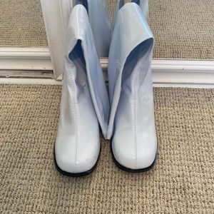 White Go Go Boots